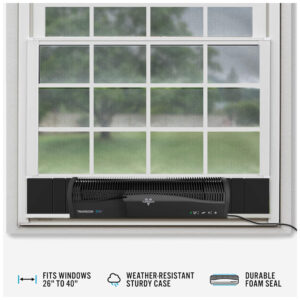 ectq1631qtr90b_2-1.jpg - Ventilador de Janela com Alexa, 4 Velocidades, Modo de Exaustão Reversível, 110V Vornado TRANSOM AE, Preto