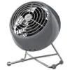 ectq2syx61n10b_0.jpg - Mini Ventilador Vintage Moderno com 2 Velocidades e Inclinação Ajustável, 110V 21W, Vornado VFANCR1 0283 85, Cinza