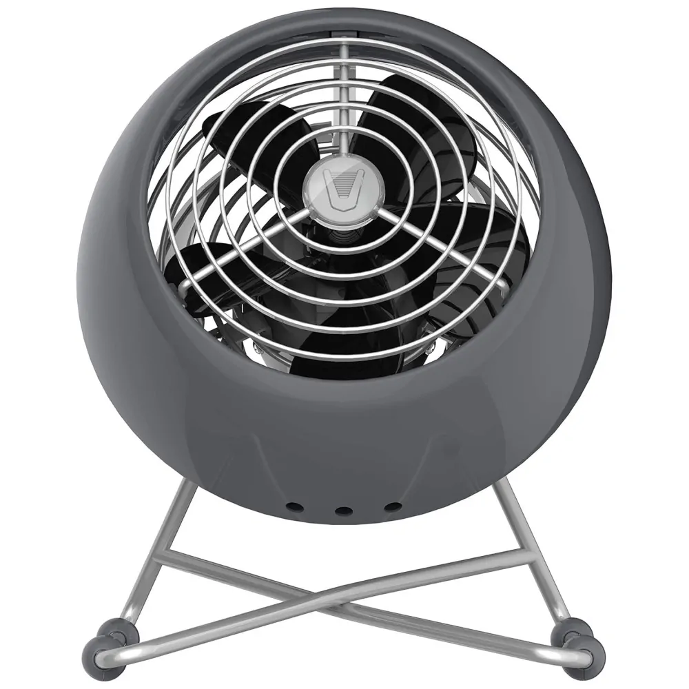 ectq2syx61n10b_6.jpg - Mini Ventilador Vintage Moderno com 2 Velocidades e Inclinação Ajustável, 110V 21W, Vornado VFANCR1 0283 85, Cinza