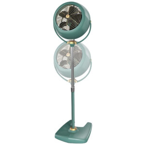 ectq4oyx3fb10b_3.jpg - Ventilador Pedestal Vintage com 3 Velocidades, 110V 62W, Vornado VFAN Sr. CR1 0244 17, Verde