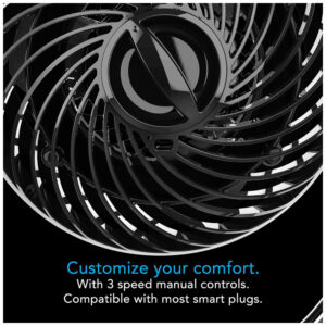 ectq4xk68w180b_4.jpg - Ventilador Portátil e Silencioso com 3 Velocidades, 110V 30W, Vornado Pivot3 Clip, Preto