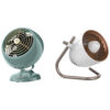 ectq89tkytf80b_0.jpg - Conjunto de Ventiladores de Mesa Retro, Vornado 110V 21W, Verde e Branco