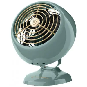 ectq89tkytf80b_1.jpg - Conjunto de Ventiladores de Mesa Retro, Vornado 110V 21W, Verde e Branco