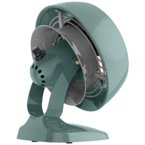 ectq89tkytf80b_3.jpg - Conjunto de Ventiladores de Mesa Retro, Vornado 110V 21W, Verde e Branco