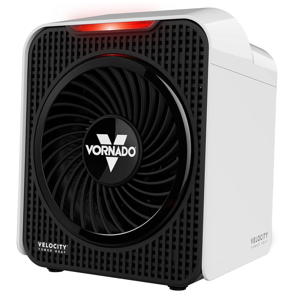 ectq8wwm44b80b_0.jpg - Aquecedor Elétrico Portátil, 2 Configurações de Aquecimentos e Recursos de Segurança, 110V 750W, VORNADO Velocity 1R, Branco
