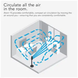 ectqdfx1mvk90b_5.jpg - Ventilador de Torre Oscilante Compacto com Suporte Removível, 4 Velocidades, 110V, VORNADO ATOM 1S, Preto
