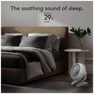 Ventilador com Controle de Velocidade Variável e Controle Remoto, 110V 53W, Vornado 6303DC Energy Smart, Branco