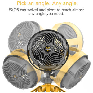 ectqs8jwwh870b_3.jpg - Ventilador com Base Triple e Anexamento de Braçadeira, 110V 53W, Vornado EXO5, Amarelo