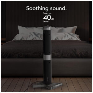 ectqvg6vn6xc0b_5.jpg - Ventilador de Torre e Circulador de Ar Horizontal, com Controlo Remoto, 3 Definições de Velocidade, 110V, Vornado Airbar 4, Preto