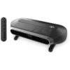 ectqxyrxzymc0b_0.jpg - Ventilador de Torre Horizontal, Estilo Moderno com Inclinação Ajustável, 5 Velocidades, Silencioso, Controle Remoto e Digital, 110V, Vornado, Preto
