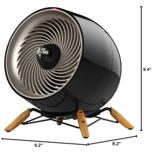 ectqj8th7j870b_6.jpg - Aquecedor Elétrico Portátil com 2 Configurações de Calor, 1500W 110v, VORNADO Glide Heat, Preto