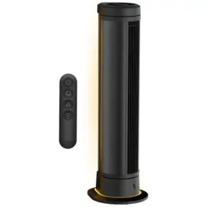 ectqx6lq2zmc0b_0.jpg - Ventilador de Torre Oscilante com Luz Ambiente, Controle Remoto, 5 Velocidades, Luz LED e Silencioso, 110V, Vornado ARA, Preto