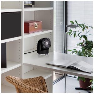 ectq0597ih400b_4.jpg - Ventilador Pessoal de Mesa com Inclinação Ajustável e 2 Velocidades, 110V 14W, VORNADO Flippi V6, CR1 0094 06, Preto