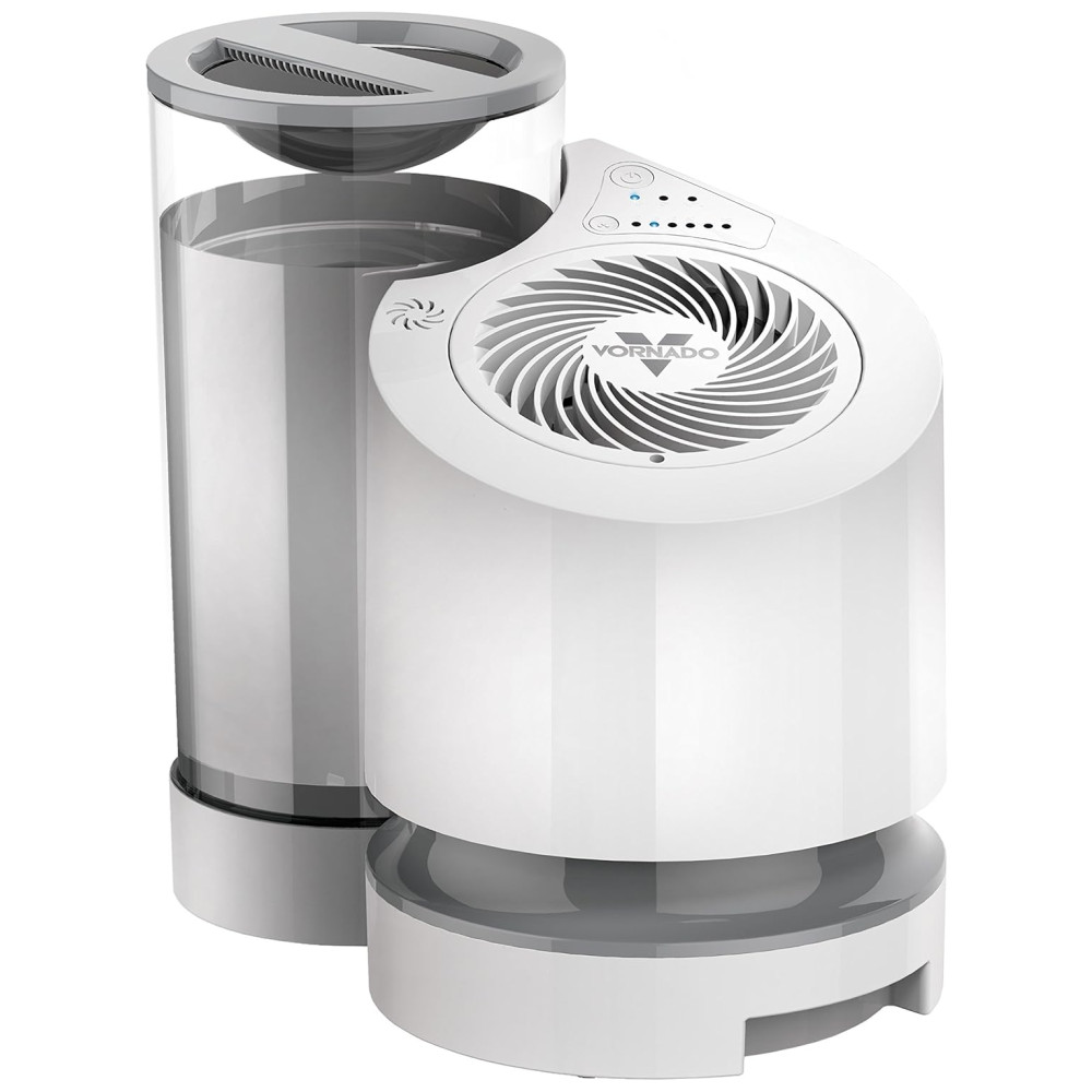 ectqoxar97j10b_0.jpg - EV100 Umidificador Ultrassônico Portátil 3.7L, com Desligamento Automático, Silencioso, 110v, VORNADO HU1 0048 43, Branco