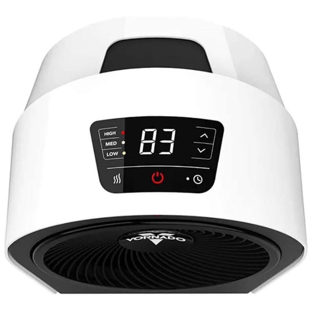 Aquecedor Elétrico Portátil com 3 Níveis de Potência 750W 1125W 1500W 110V, Vornado VELOCITY3RWH, Branco