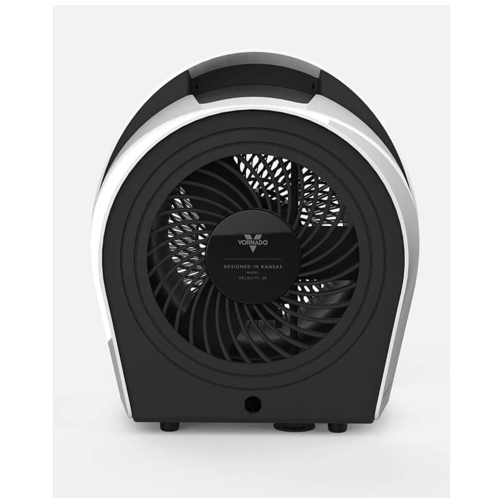 Aquecedor Elétrico Portátil com 3 Níveis de Potência 750W 1125W 1500W 110V, Vornado VELOCITY3RWH, Branco