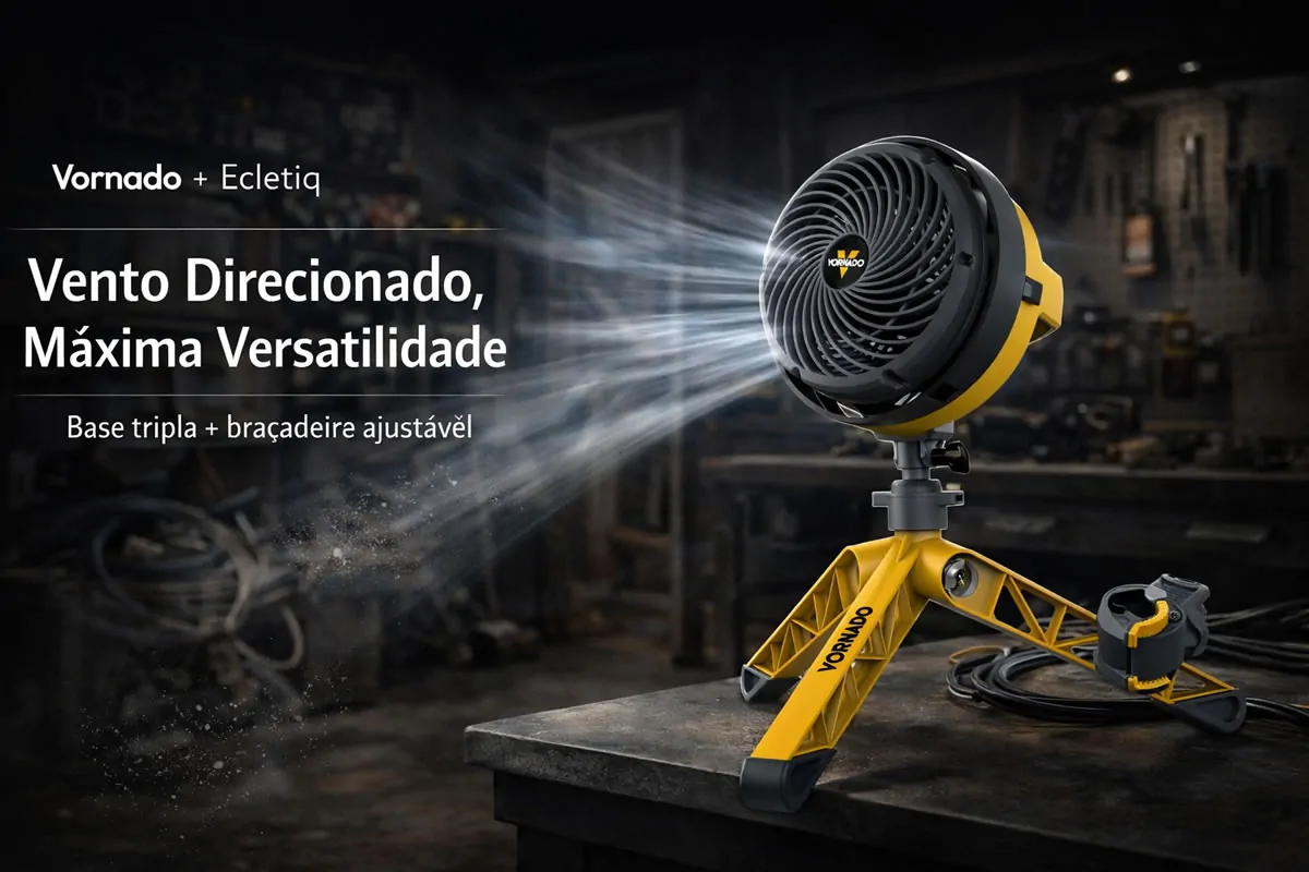 Circuladores de Ar Vornado: Ventilação Inteligente com Tecnologia Vortex