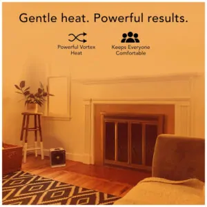 Aquecedor Vornado Velocity Cube 5 OSC Branco Vortex Heat Oscilacao 70 graus Auto Climate Timer 12h Controle Remoto Night Mode 120V