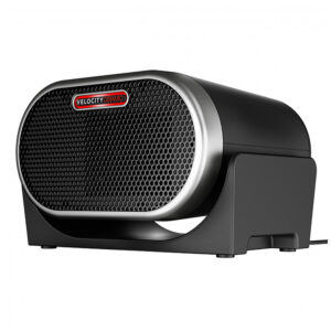 Aquecedor Ceramico Vornado VC 01 Preto Velocity Tuned Heat 4 Niveis Inclinacao 15 graus Filtro Lavavel Modo Pessoal Quarto Inteiro 120V