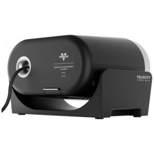 Aquecedor Ceramico Vornado VC 01 Preto Velocity Tuned Heat 4 Niveis Inclinacao 15 graus Filtro Lavavel Modo Pessoal Quarto Inteiro 120V