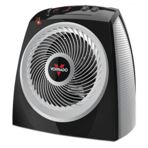 Aquecedor Vornado VH10 Preto Vortex Heat Circulation 2 Niveis Termostato Quarto Sala Silencioso 120V