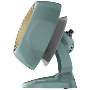 Ventilador Metálico VFAN Mini Clássico Circulador de Ar Vortex e 2 Velocidades, petróleo, VORNADO CR1 0282 17, Azul petróleo