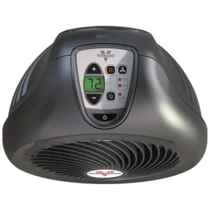 Aquecedor Elétrico de Ambiente com Controle Automático de Clima e Temporizador, 110V 1500W, Vornado AVH2, Preto