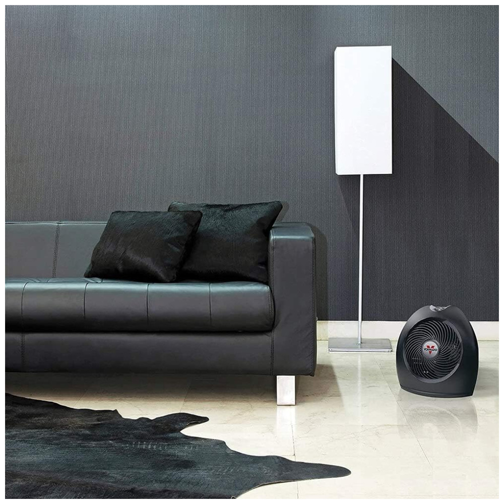 Aquecedor Elétrico de Ambiente com Controle Automático de Clima e Temporizador, 110V 1500W, Vornado AVH2, Preto