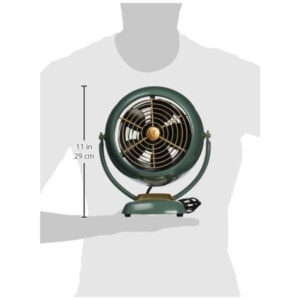 Ventilador Silencioso VFAN Jr. Cabeça Pivotante, turquesa, VORNADO CR1 0224 17, Azul turquesa